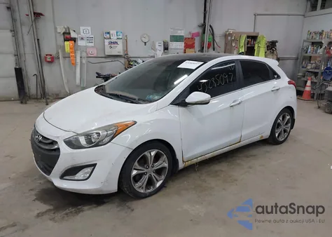 2013 Hyundai Elantra Gt Base W/Blue z USA, uszkodzony, nr VIN KMHD35LE2DU036649